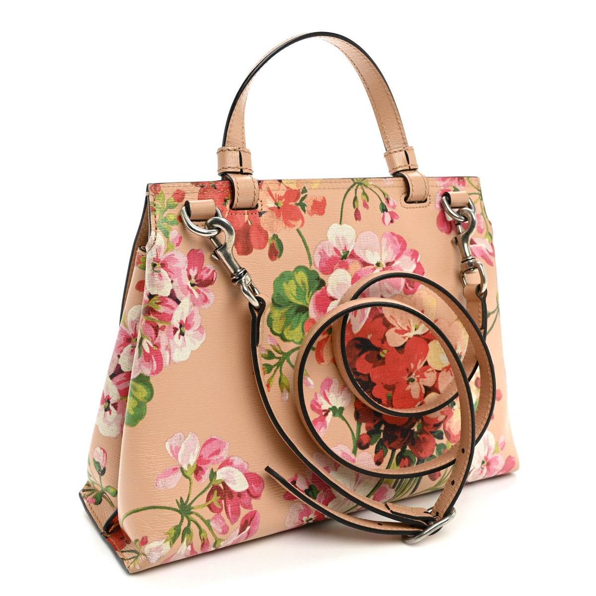 Small Calfskin Handbag - Pink