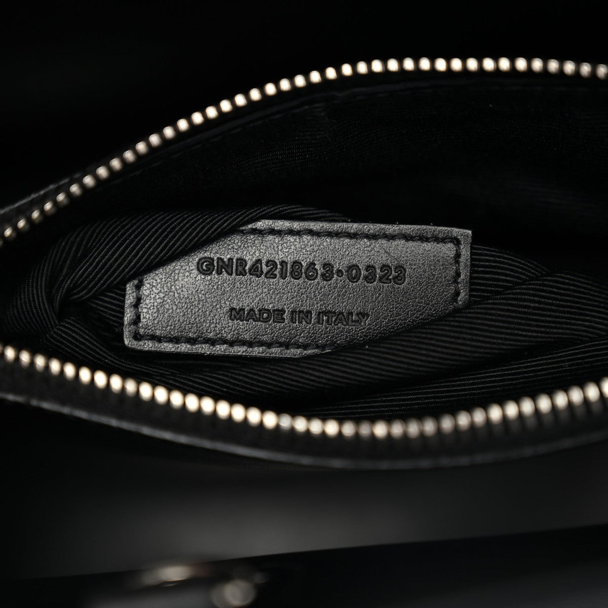 Calfskin Handbag - Black