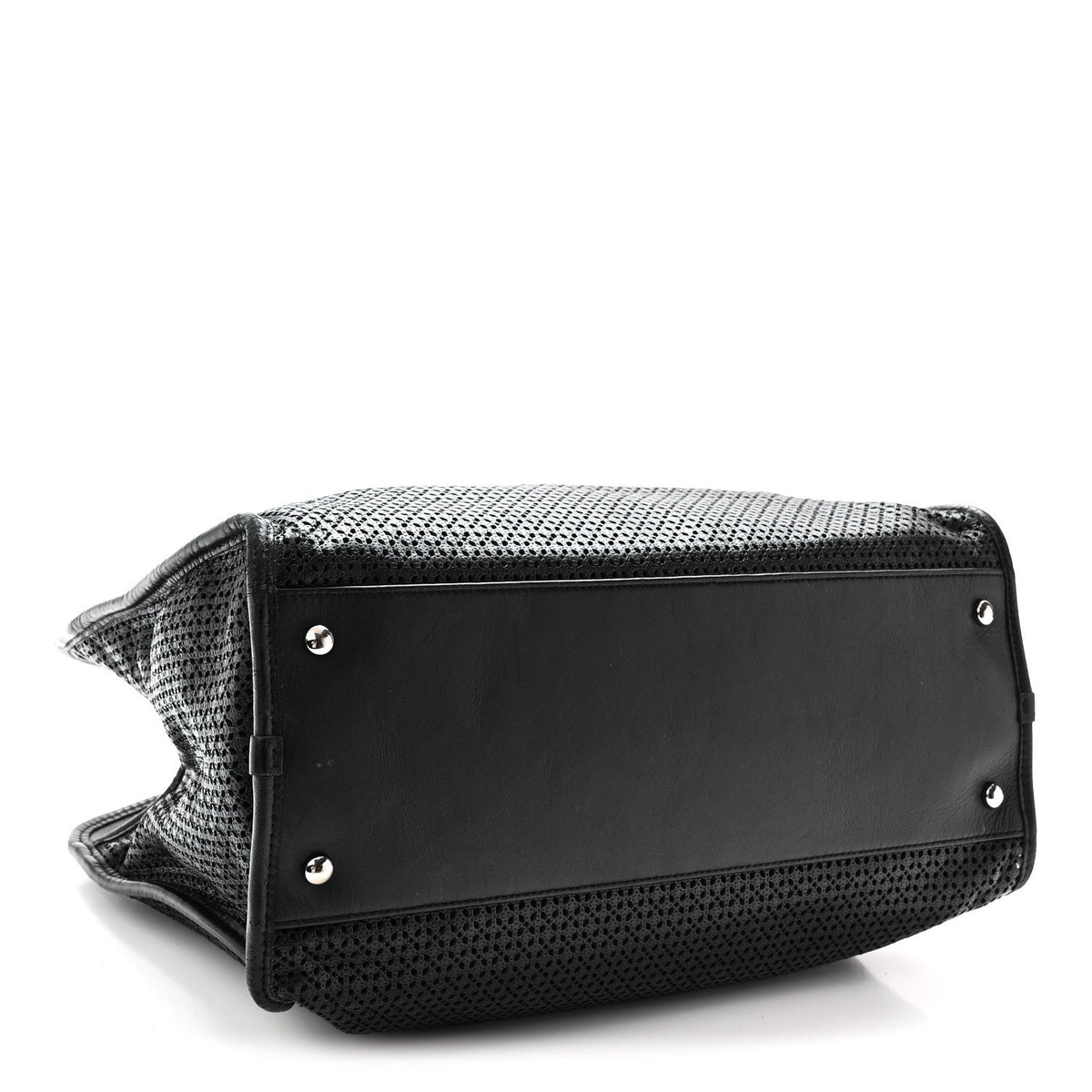 Calfskin Tote Bag - Black