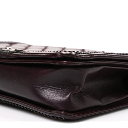 Medium Quilted Goatskin Flap Shoulder Bag