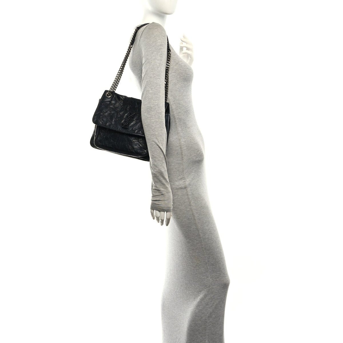 Medium Calfskin Satchel Bag