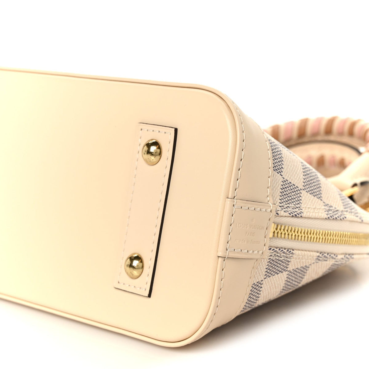 Damier Azur Braided Alma Bb Handbag