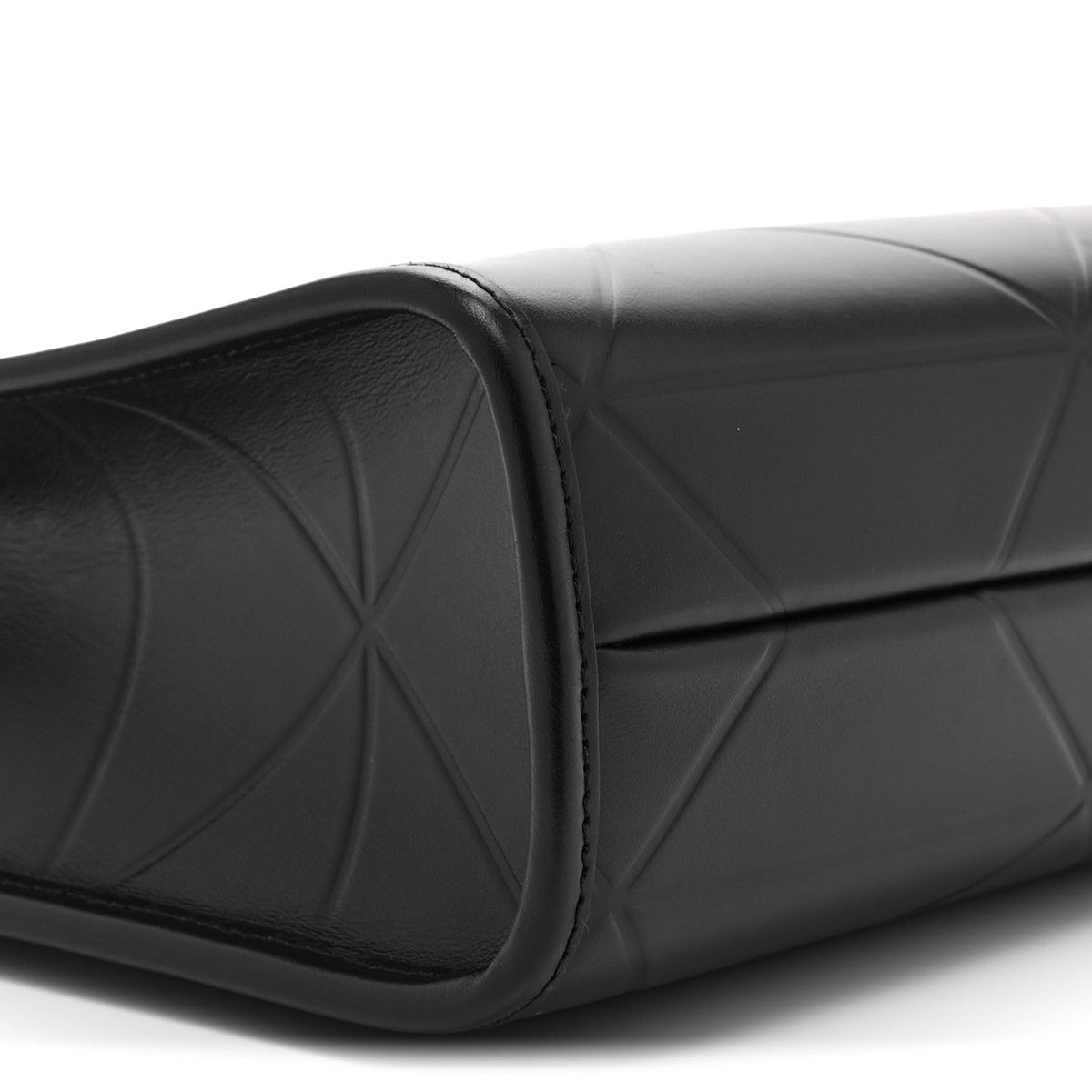 Mini Calfskin Tote Bag - Black