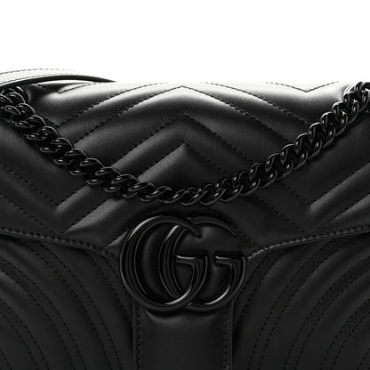 Small Calfskin Shoulder Bag - Black