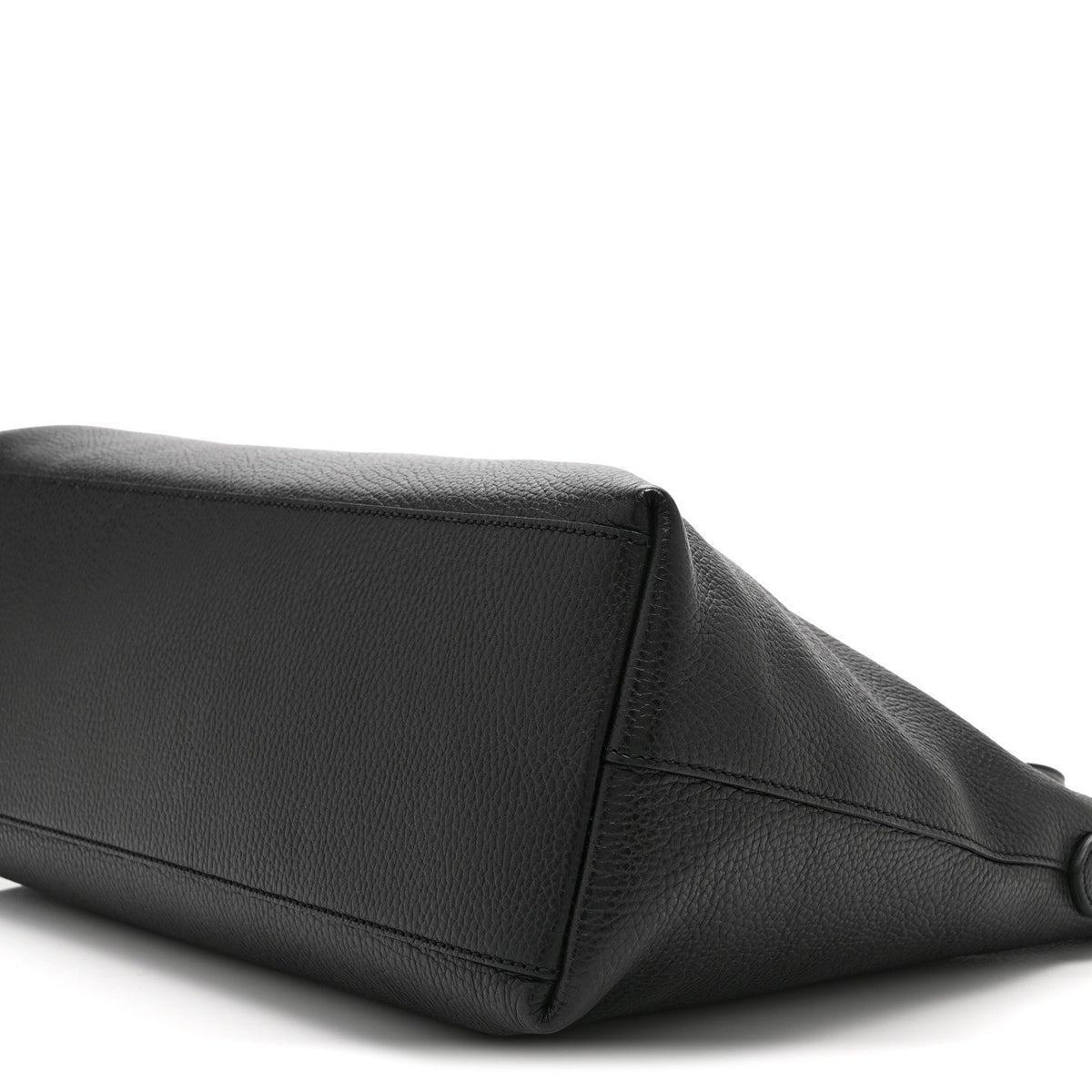 Calfskin Tote Bag - Black