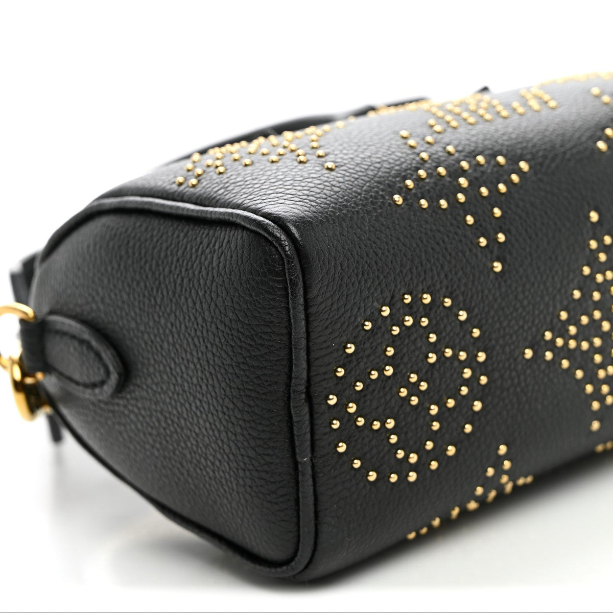 Nano Calfskin Handbag - Black