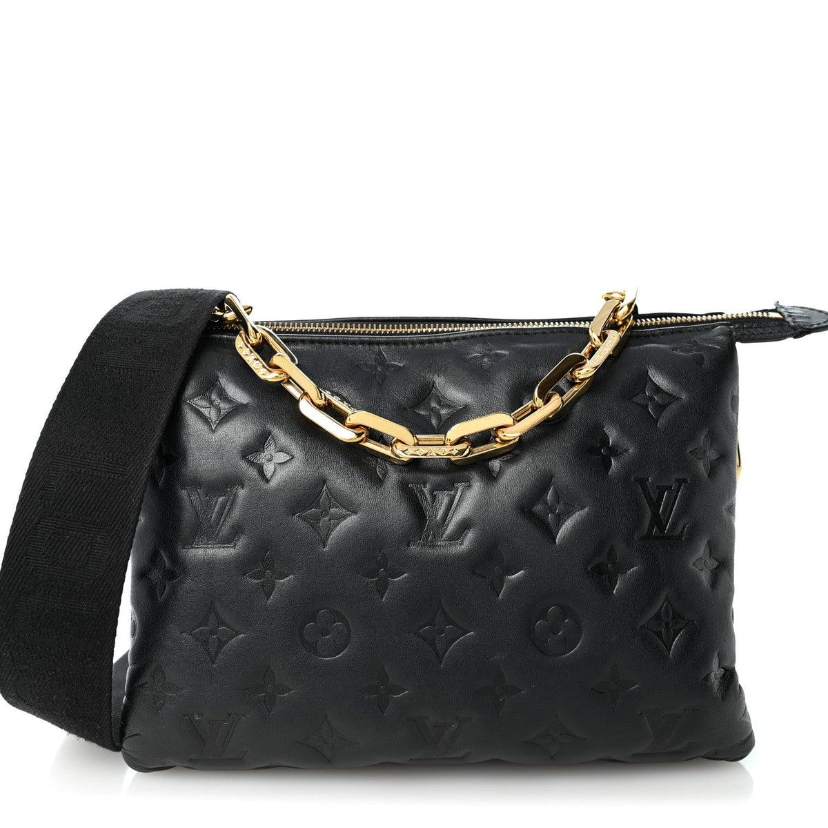 Lambskin Handbag - Black