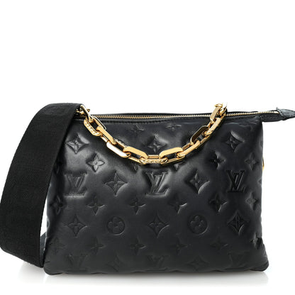 Lambskin Handbag - Black