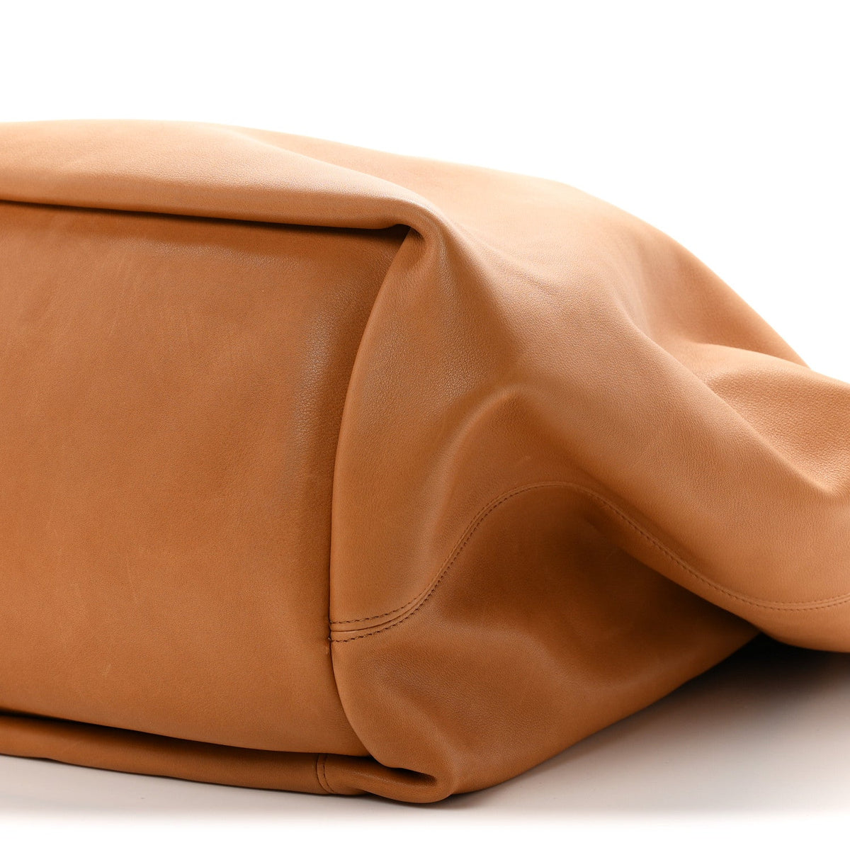 Nappa Handbag - Tan