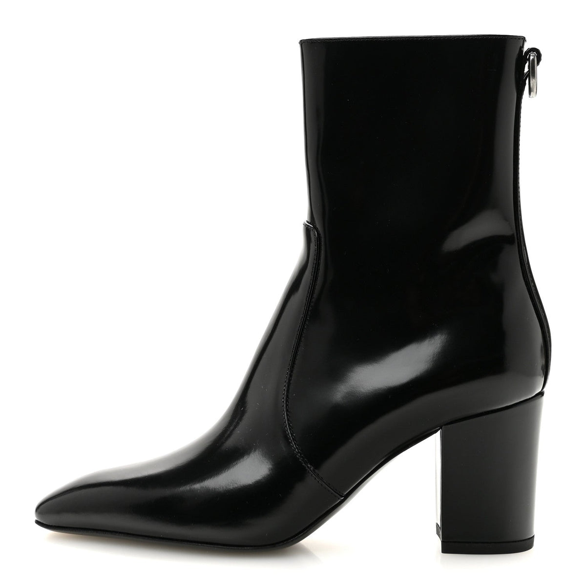 Vitello Marilyn Betty Ankle Zip Boots Black
