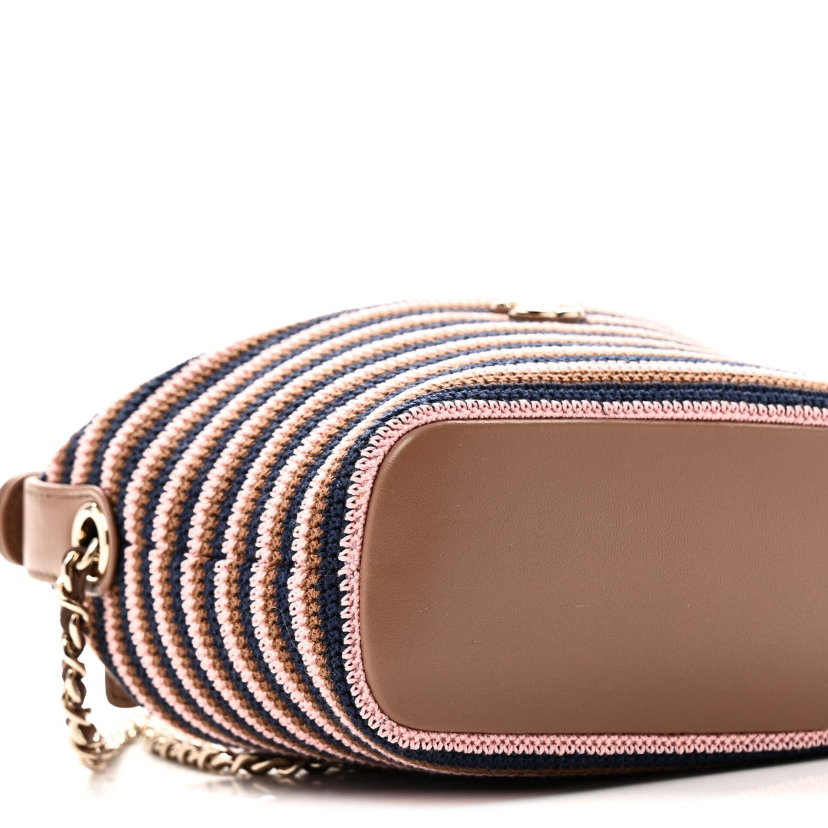 Lambskin Hobo Bag - Brown