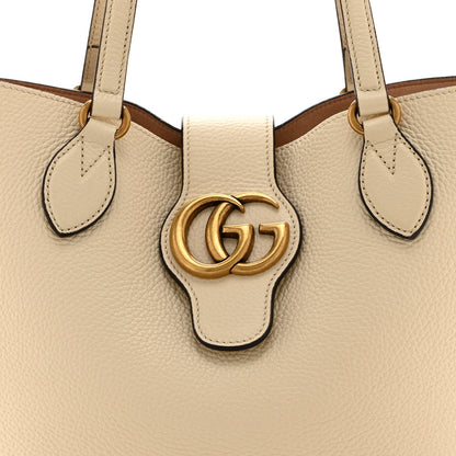 Small Calfskin Tote Bag - White