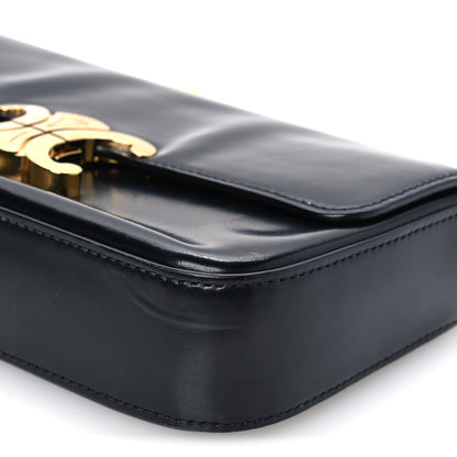 Calfskin Shoulder Bag - Black