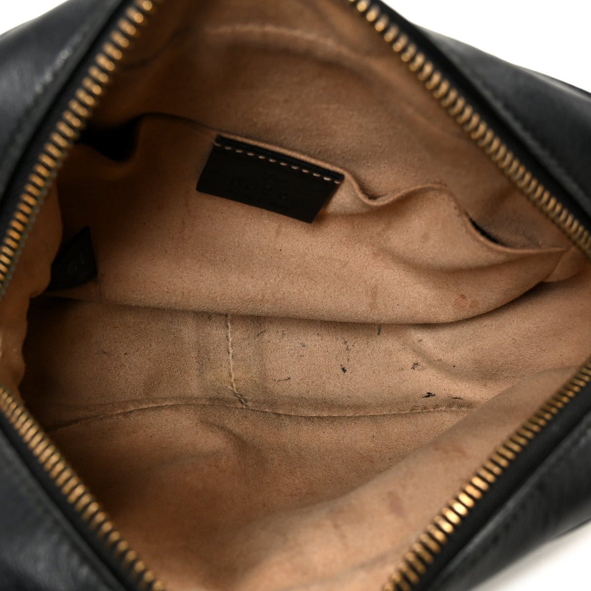 Mini Calfskin Shoulder Bag - Black