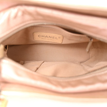 Small Quilted Calfskin Hobo Bag - Pink