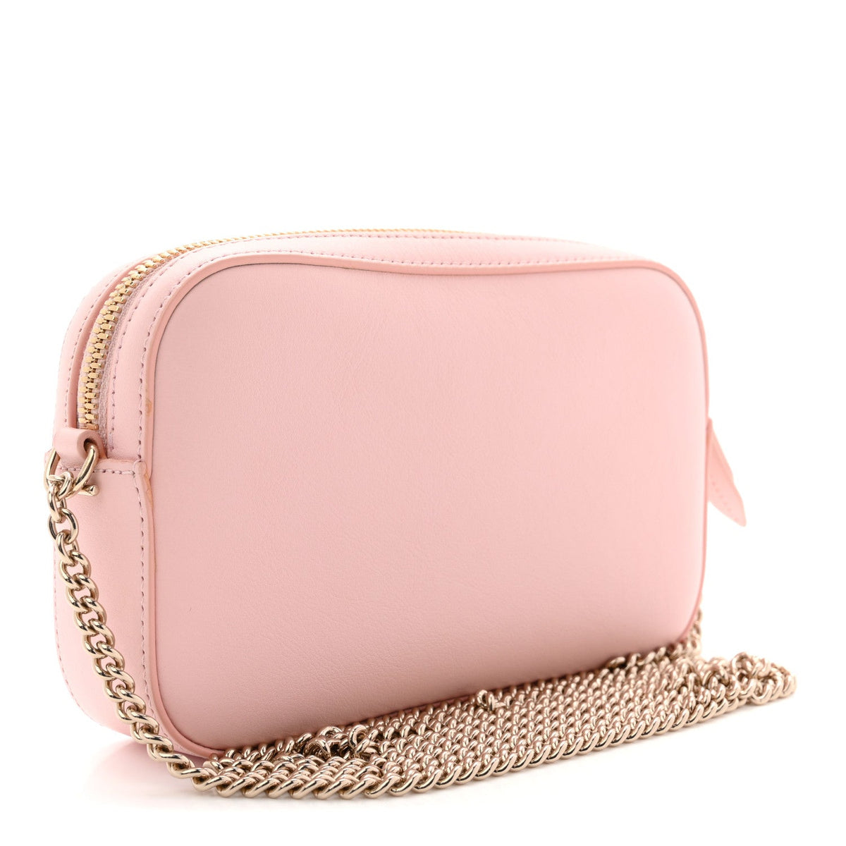 Mini Calfskin Shoulder Bag - Pink