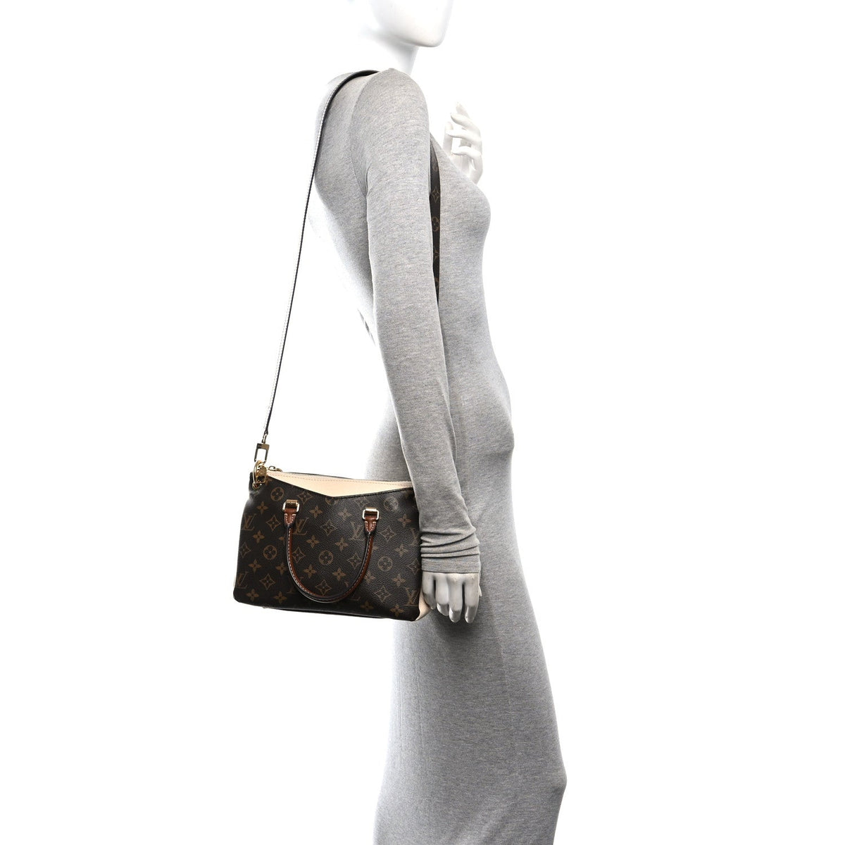 Monogram Pallas Full Bb Creme Handbag