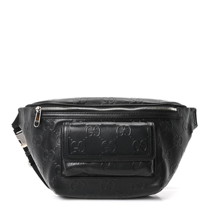 Calfskin Belt Bag - Black