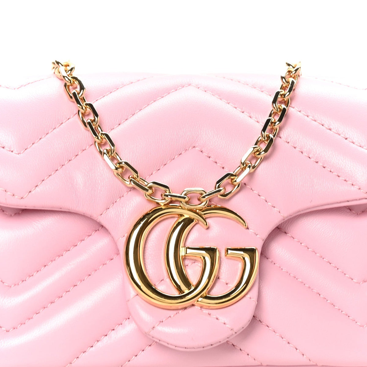 Mini Lambskin Shoulder Bag - Pink
