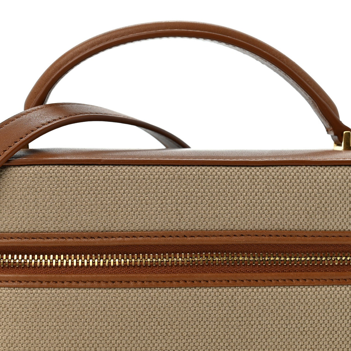 Mini Calfskin Canvas Handbag