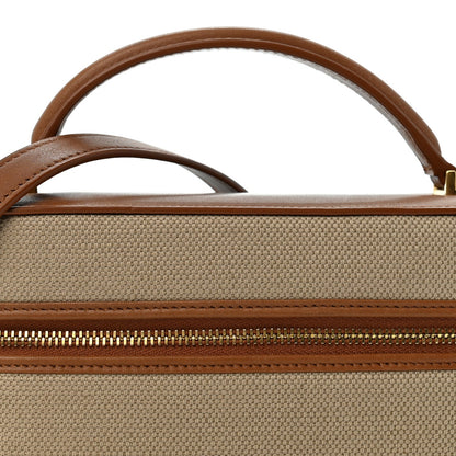 Mini Calfskin Canvas Handbag