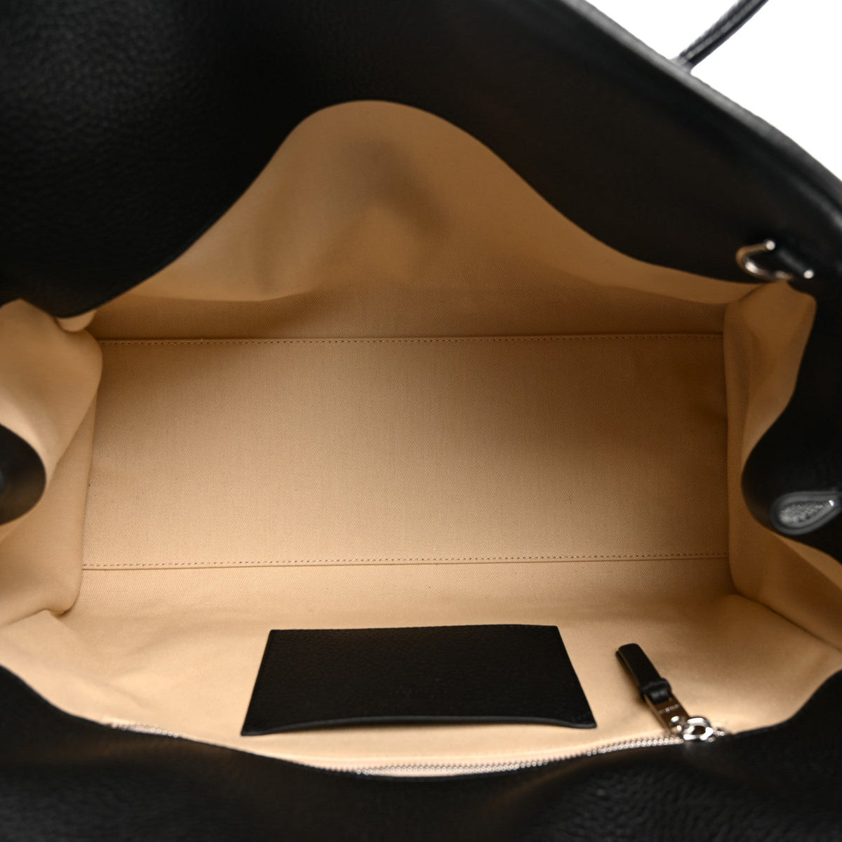 Calfskin Handbag - Black
