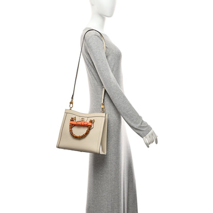 Small Calfskin Tote Bag - White