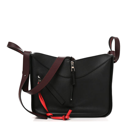 Medium Calfskin Shoulder Bag - Black
