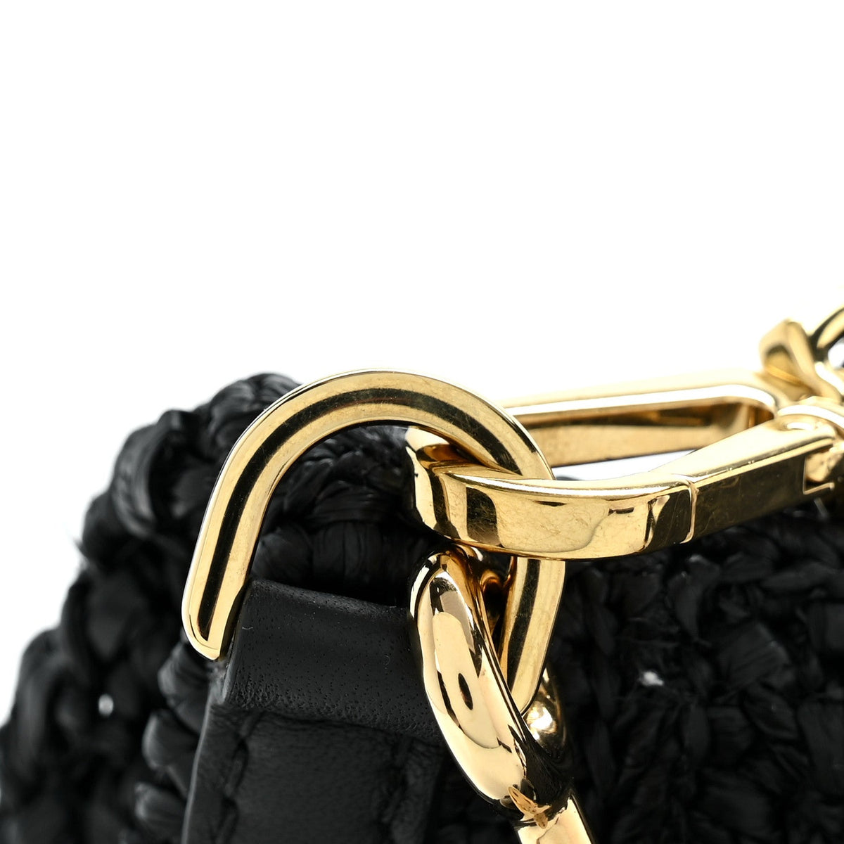 Medium Shoulder Bag - Black