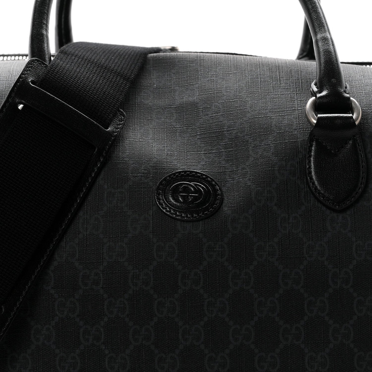 Large Calfskin Handbag - Black