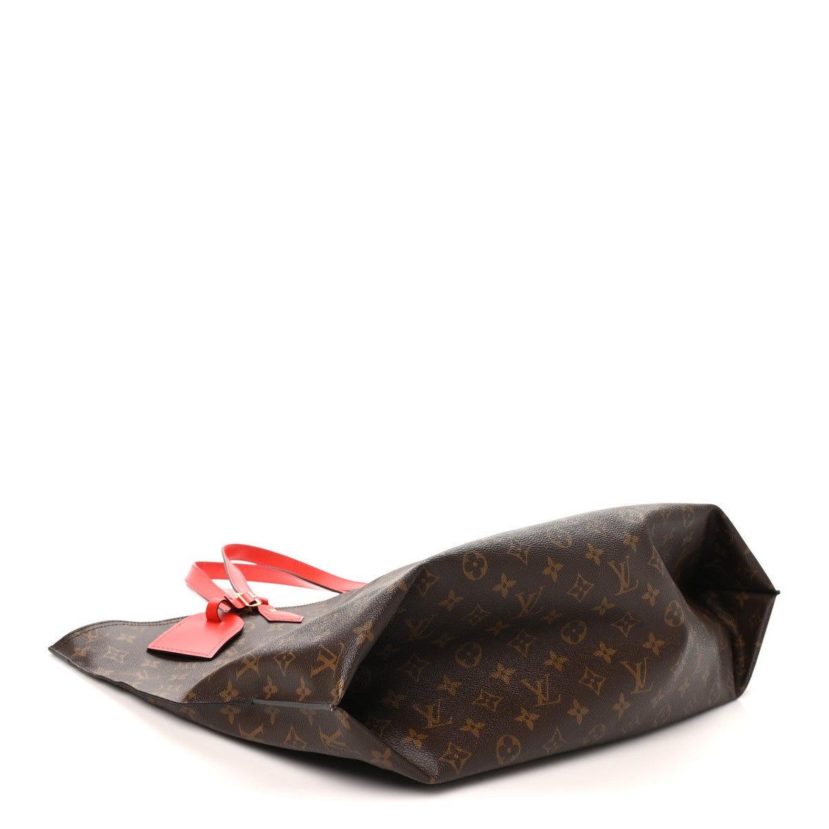 Monogram All-In Mm Coquelicot Handbag