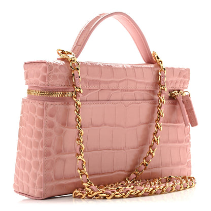 Calfskin Handbag - Pink