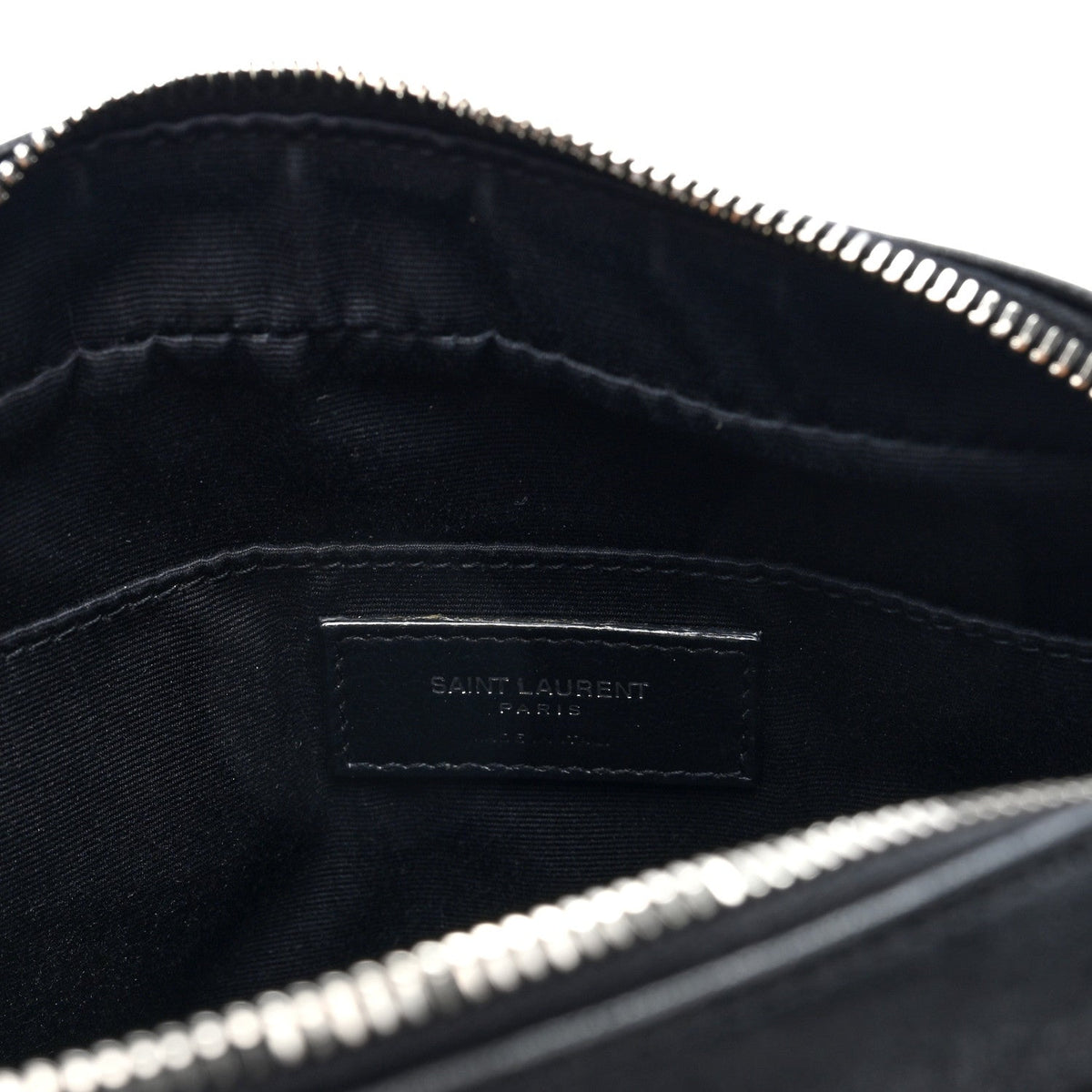 Small Lambskin Crossbody Bag - Black
