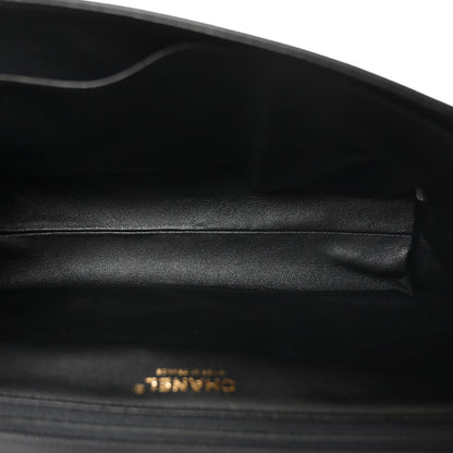 Quilted Calfskin Handbag - Black