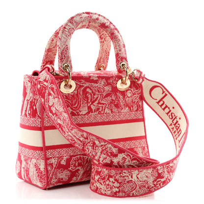 Medium Canvas Handbag - Red