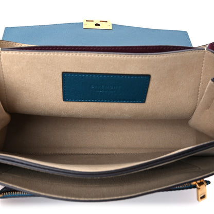 Medium Goatskin Suede Shoulder Bag - Blue