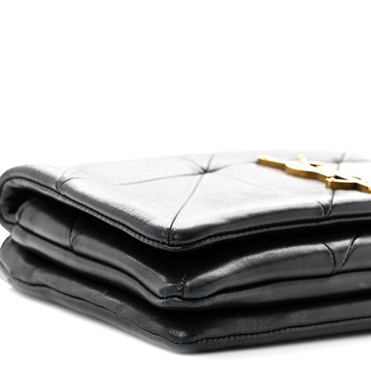 Lambskin Wallet Bag - Black