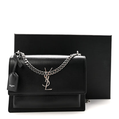 Medium Calfskin Handbag - Black