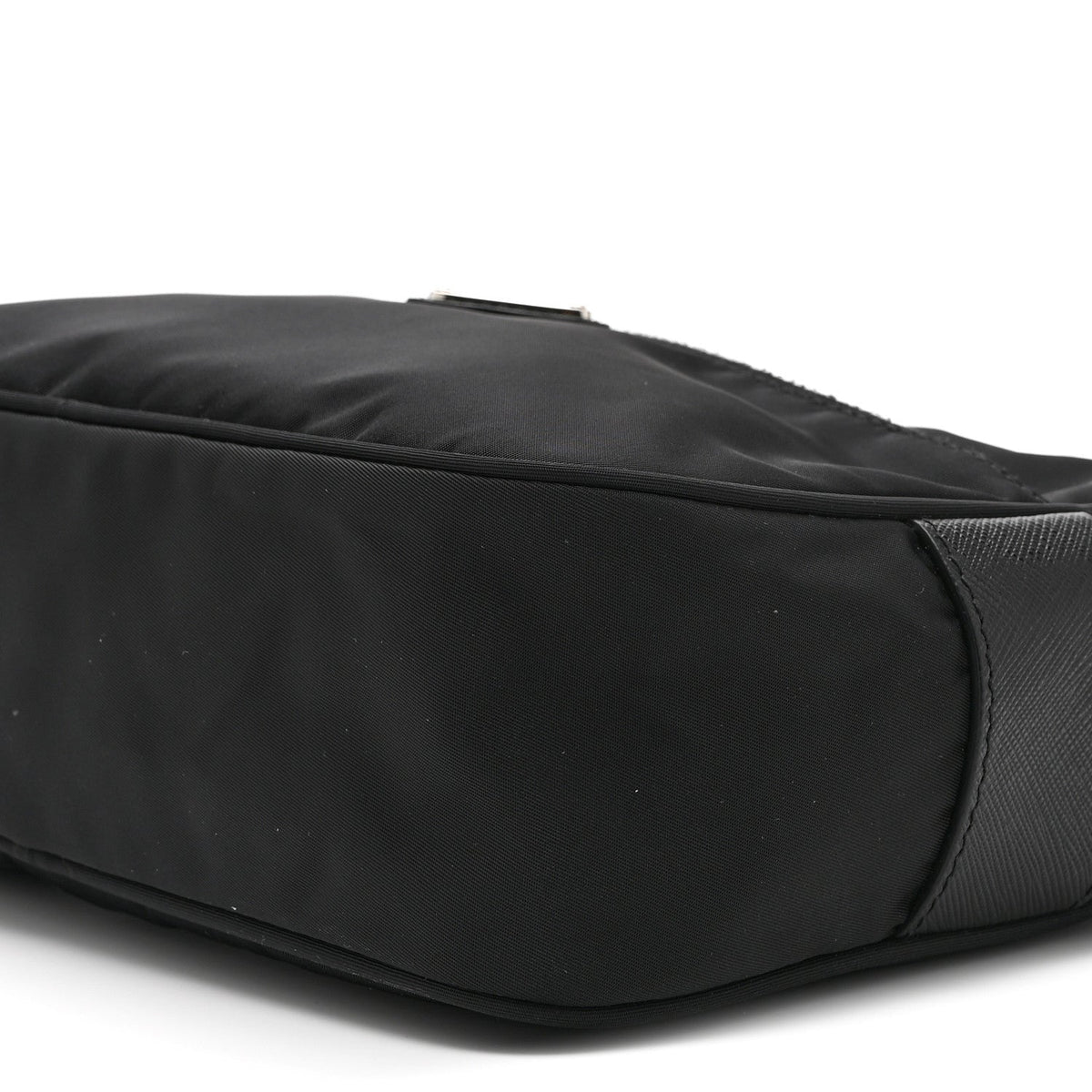 Nylon Shoulder Bag - Black