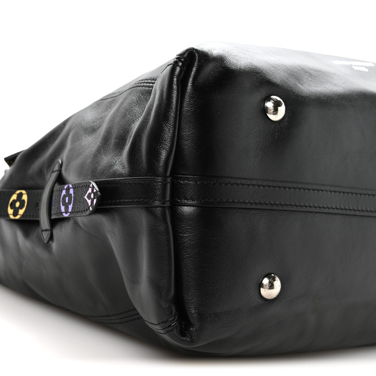 Lambskin Handbag - Black
