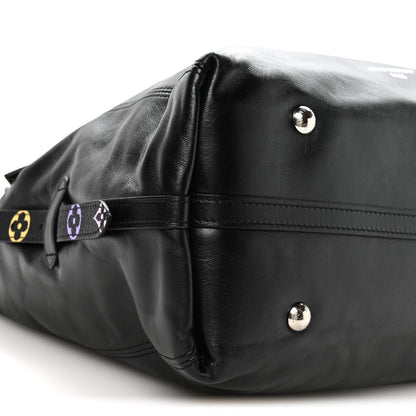 Lambskin Handbag - Black