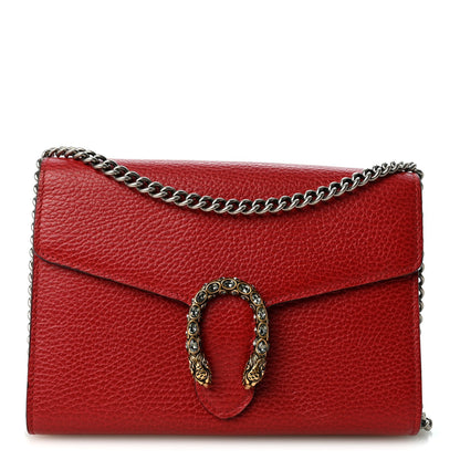Mini Calfskin Wallet Bag - Red
