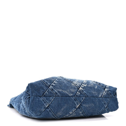 Quilted Handbag - Blue