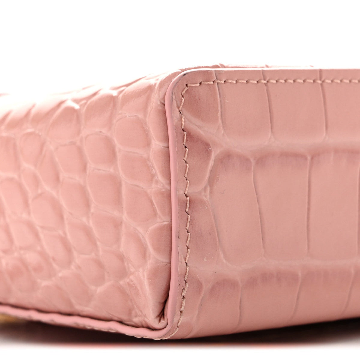 Calfskin Handbag - Pink