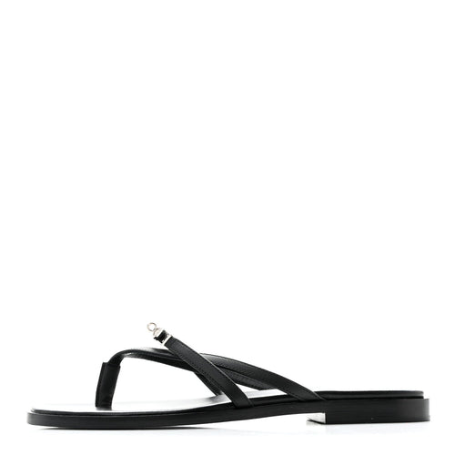 Calfskin Miss Sandals Black