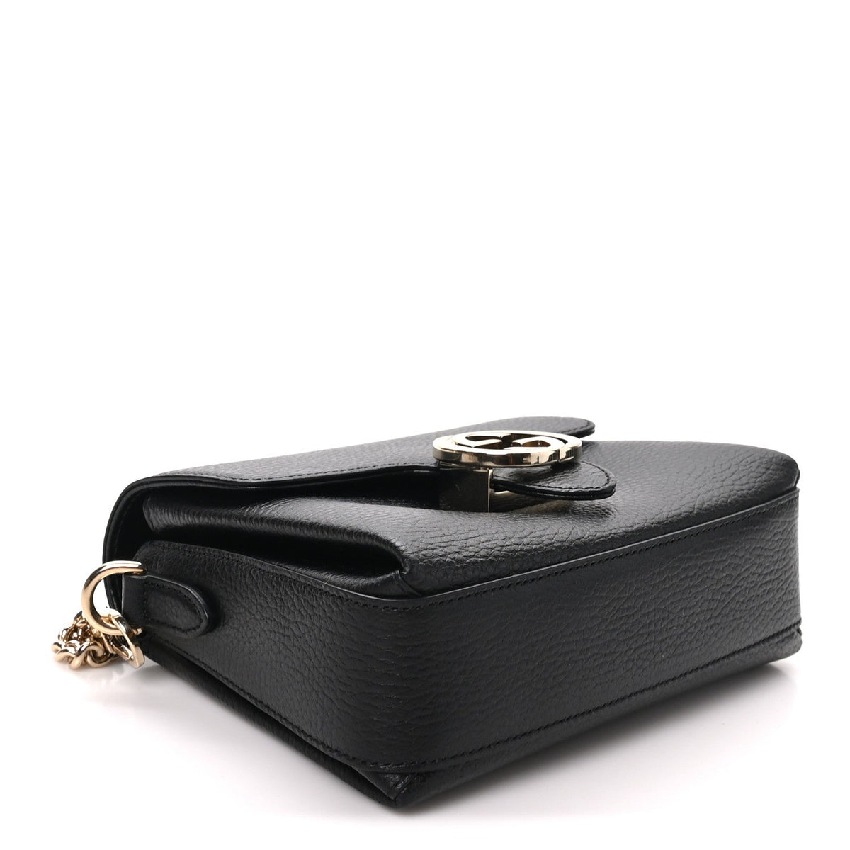 Calfskin Crossbody Bag - Black
