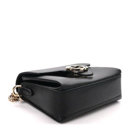 Calfskin Crossbody Bag - Black