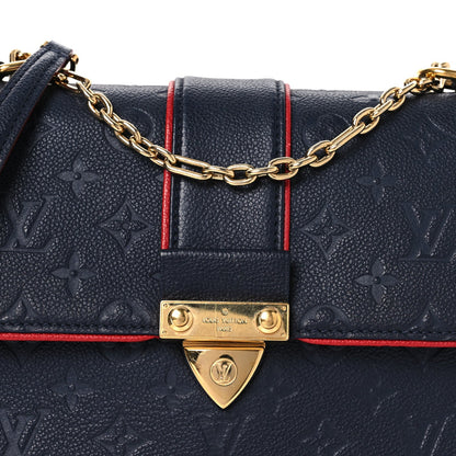 Empreinte Saint Sulpice Pm Marine Rouge Handbag