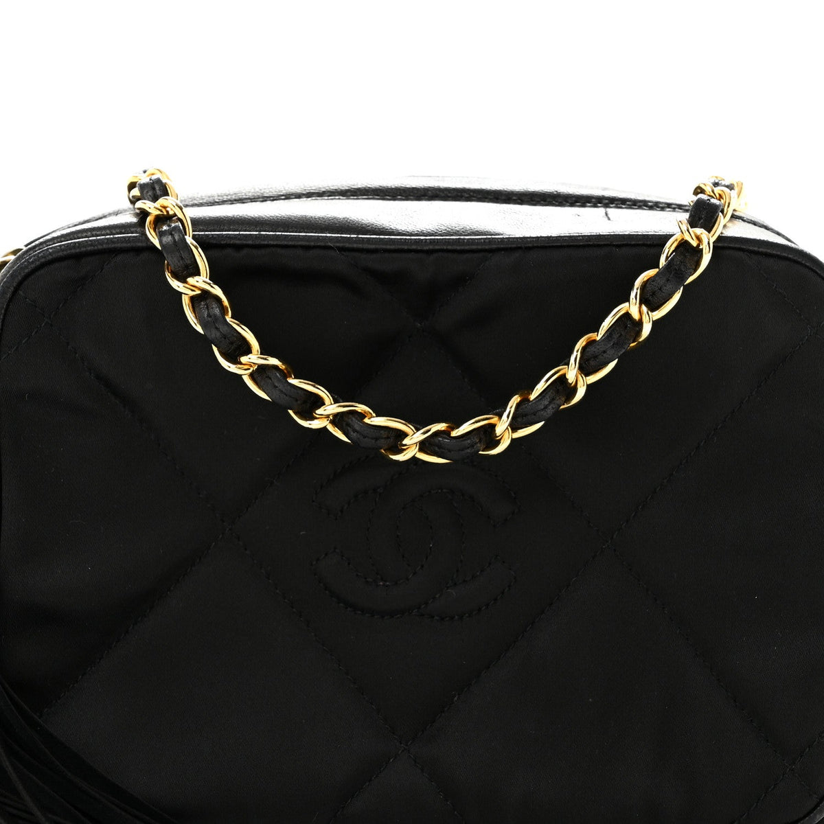 Quilted Handbag - Black
