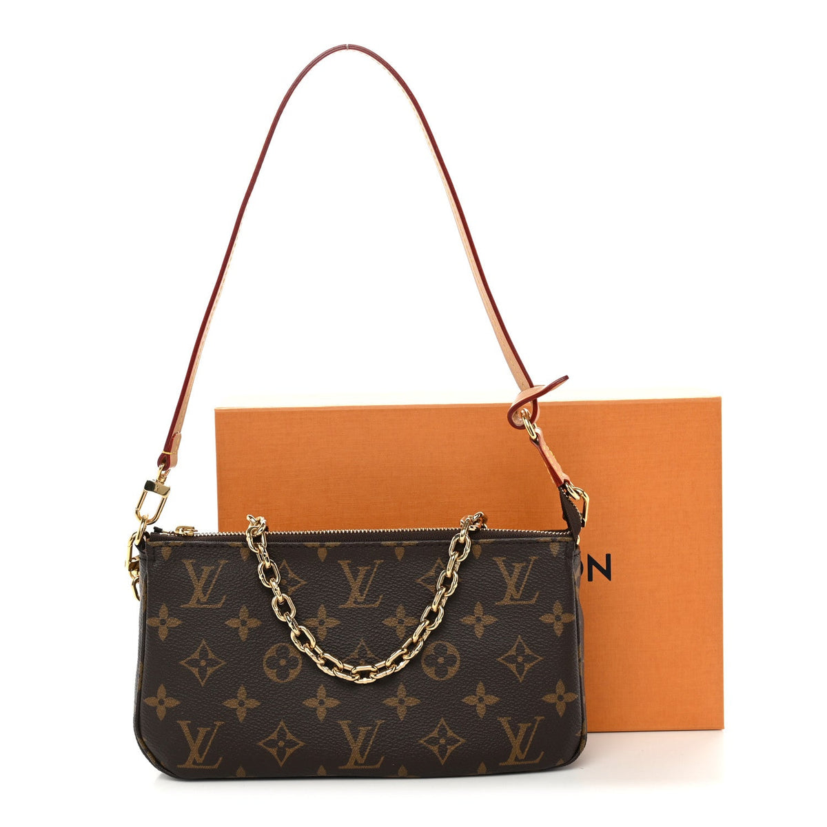Monogram Chain Pochette Accessories Handbag
